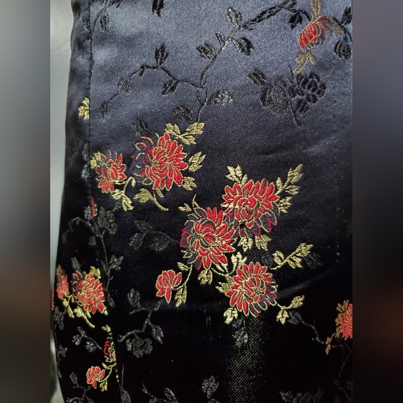 Vintage Robbie Bee Floral Print Japanese Style Dress sz 10 - Picture 6 of 8